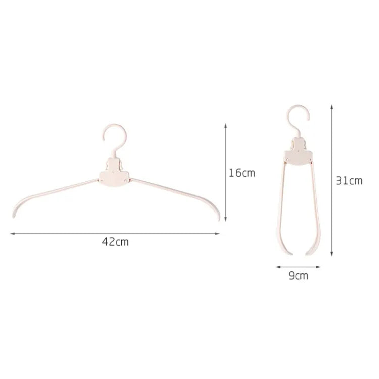Gancho de Ropa Plegable "Magic Clothes Hook" x12 Unidades