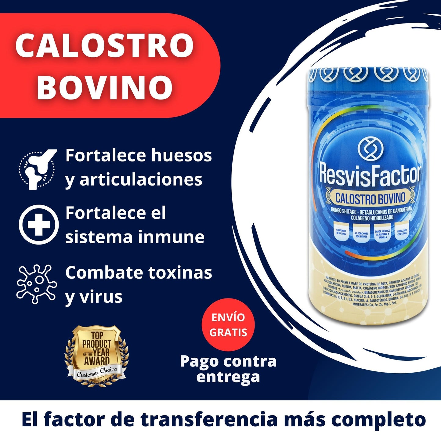 Revisfactor - Calostro Bovino