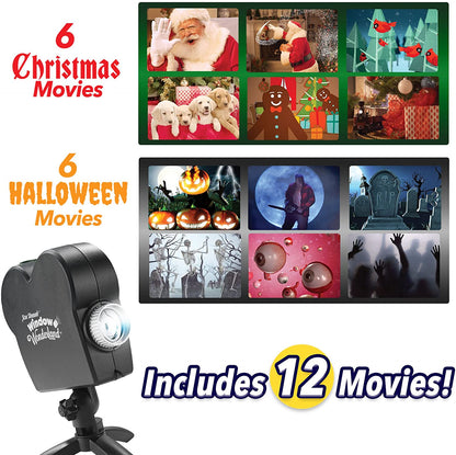 Proyector de Ventana para Halloween y Navidad "Window Projector"