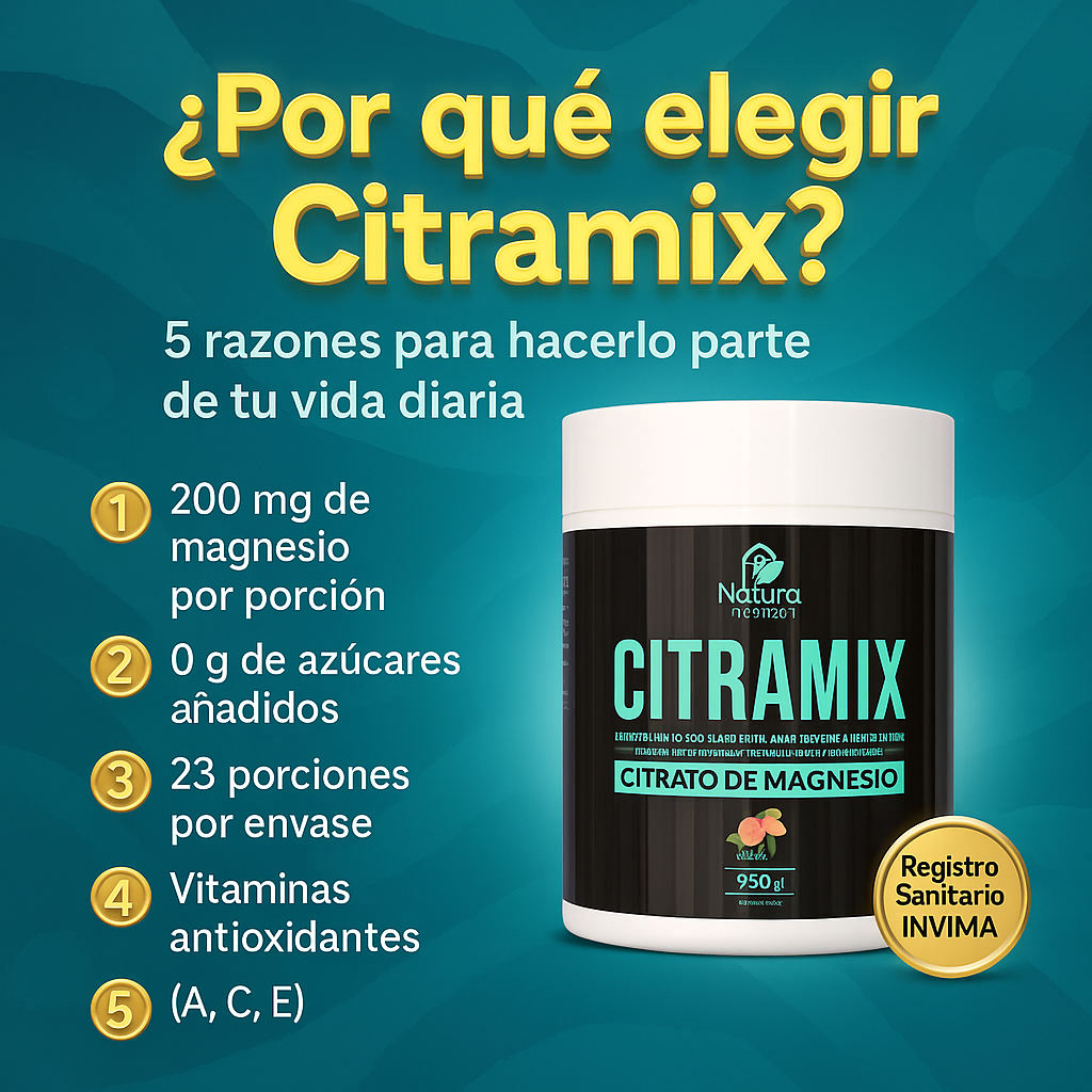 CitraMix - Citrato de Magnesio