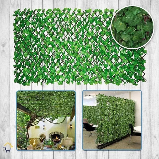 Malla Expandible con Follaje Para Decorar Interiores y Exteriores