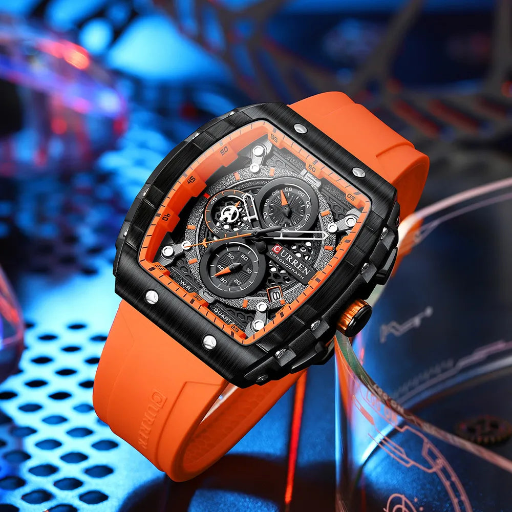 RELOJ CURREN CUADRADO 8442