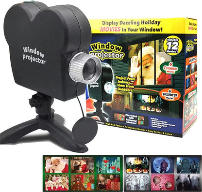 Proyector de Ventana para Halloween y Navidad "Window Projector"