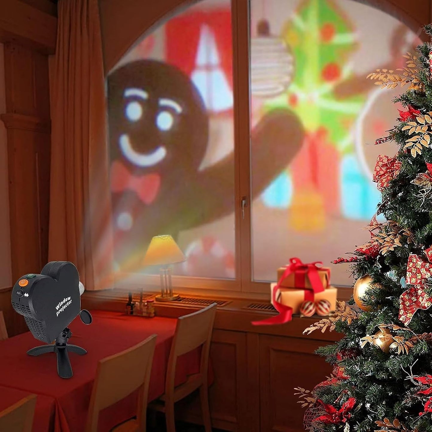 Proyector de Ventana para Halloween y Navidad "Window Projector"