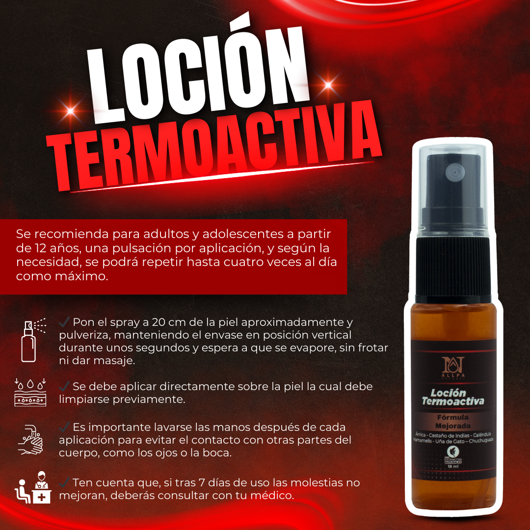 Loción Termo Activa