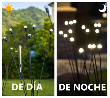 LUZ LED SOLAR DE DECORACIÓN PARA JARDINES "MAGIC FIREFLY LIGHT"