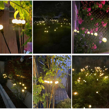 LUZ LED SOLAR DE DECORACIÓN PARA JARDINES "MAGIC FIREFLY LIGHT"