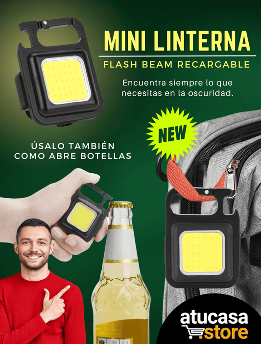 MINI LINTERNA FLASH BEAM RECARGABLE